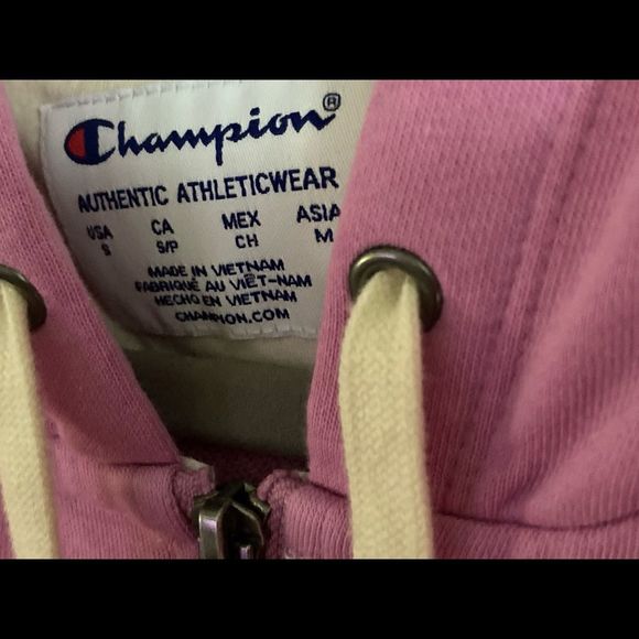 NWOT Champion Zip Up Hoodie, Small - Picture 3 of 4